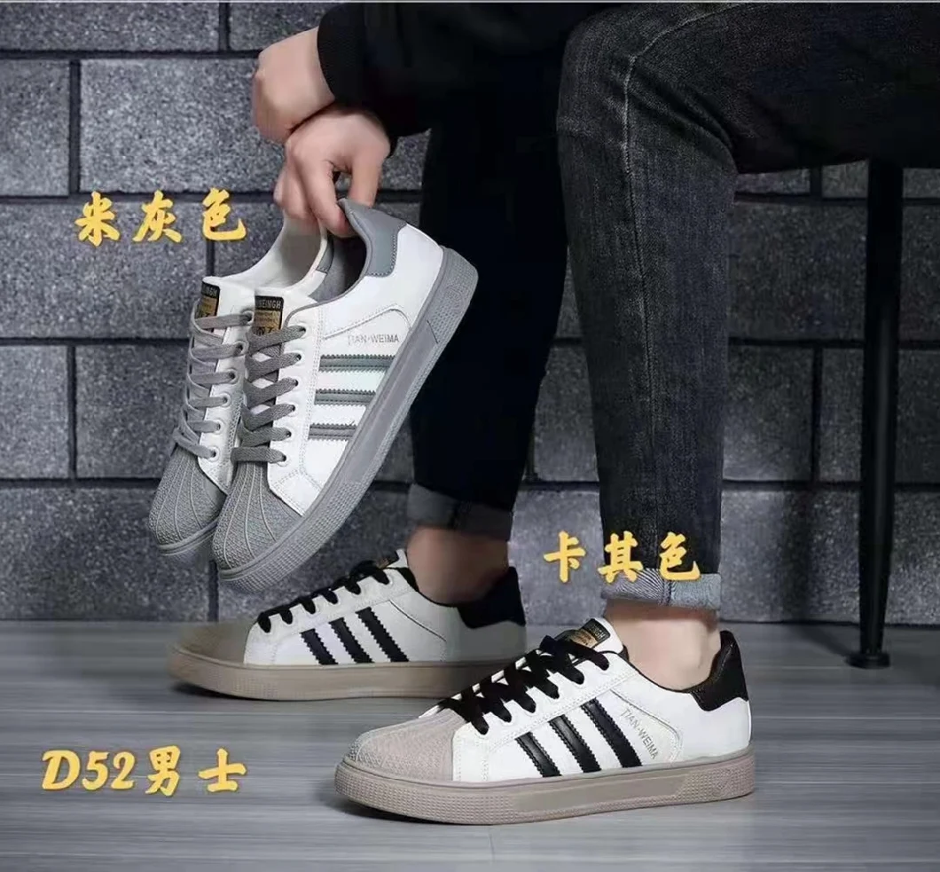 2022 Factory Supply Footwear Brand Leisure Shoes, Wholesale Women Casual Stock Shoes, Athletic Fashion Sport Shoes Men Sneakers