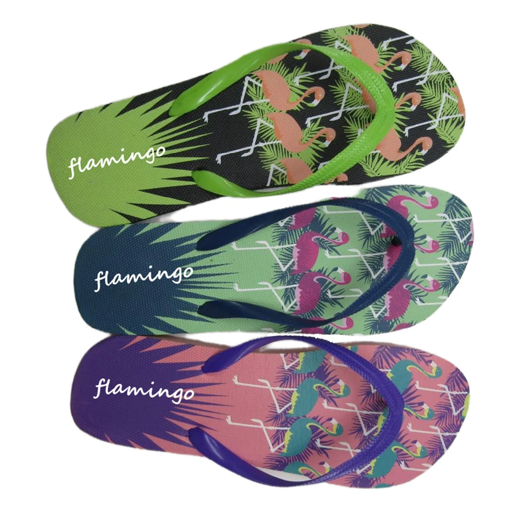 Custom Print PE Slide Bulk Womens Slipper Flip-Flops Slippers Women