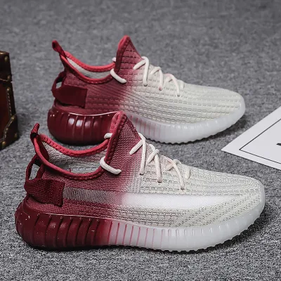 Yezzy 350 Gradient Ramp masculino tênis casual tênis de corrida tênis esportivo